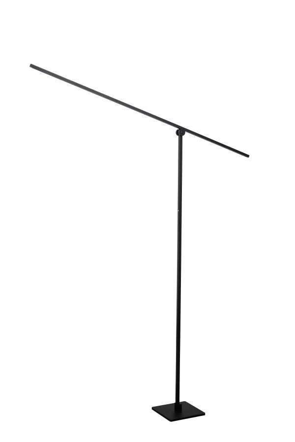 Lucide AGENA - Leeslamp - LED Dimb. - 1x14,5W 2700K - 3 StepDim - Zwart - uit